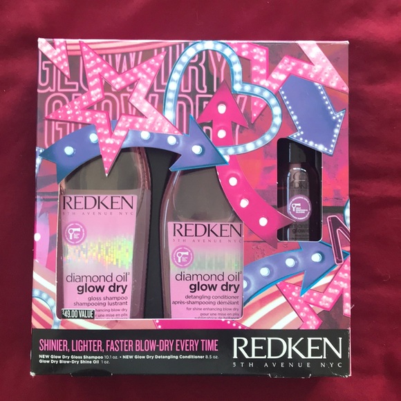 Redken shampoo, conditioner and blow dry shine oil - Picture 1 of 5